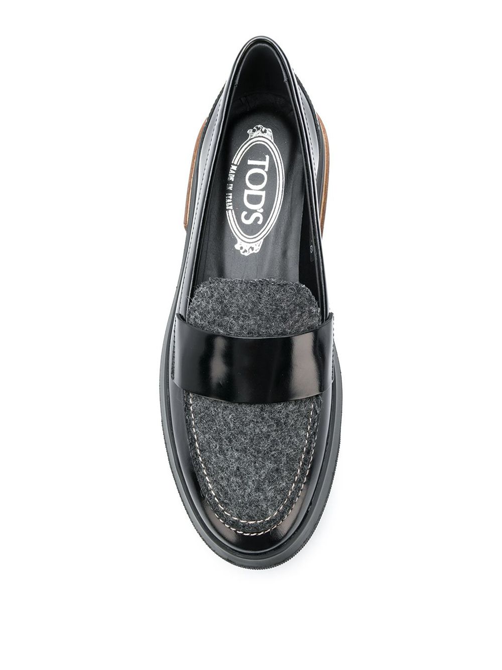 фото Tod's flatform penny loafers