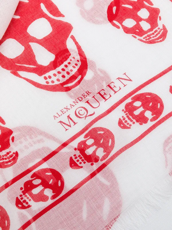 ALEXANDER MCQUEEN スカルストール Alexander McQueen スカル ストール 通販