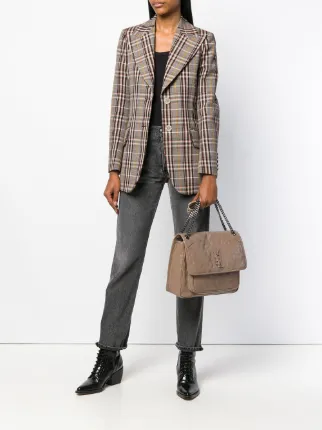 Saint Lau Monogram Shoulder Bag Farfetch Saint Lau Monogram Shoulder Bag