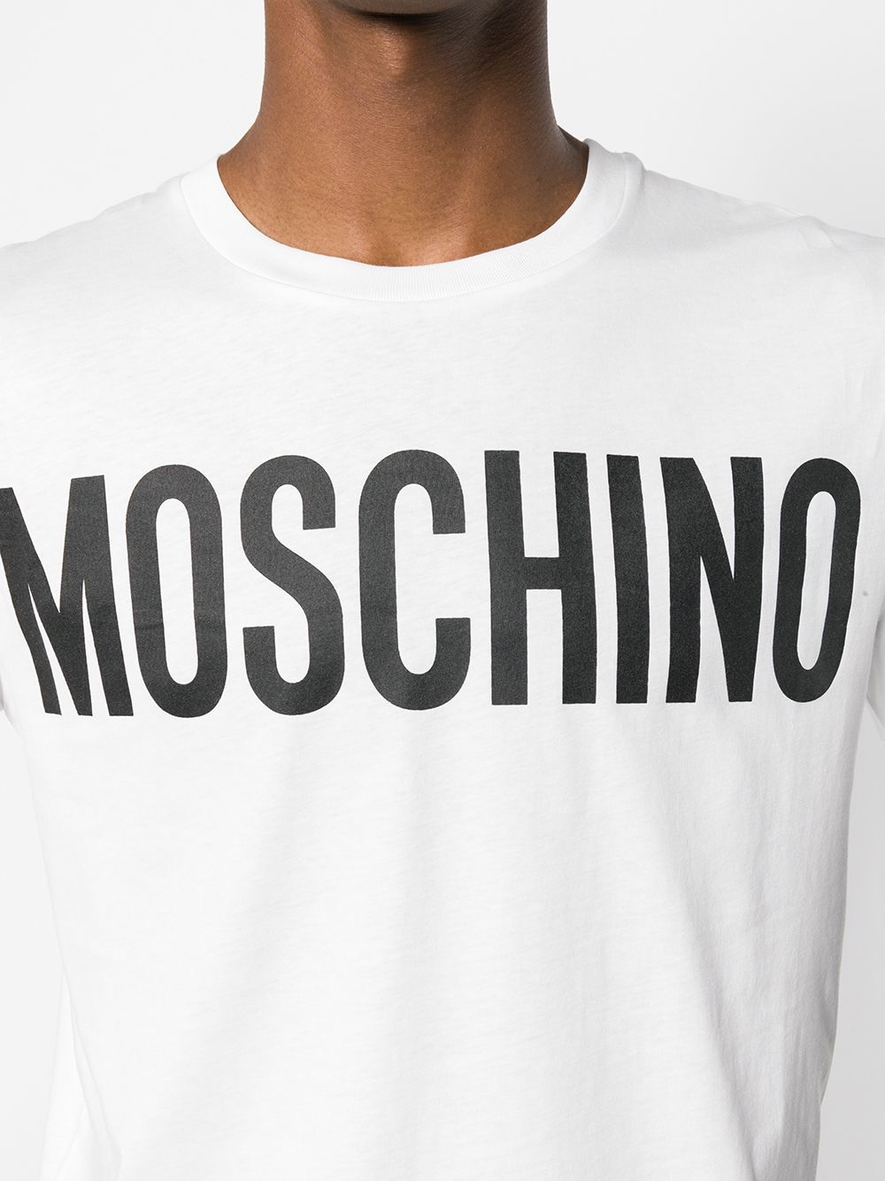 фото Moschino футболка с логотипом