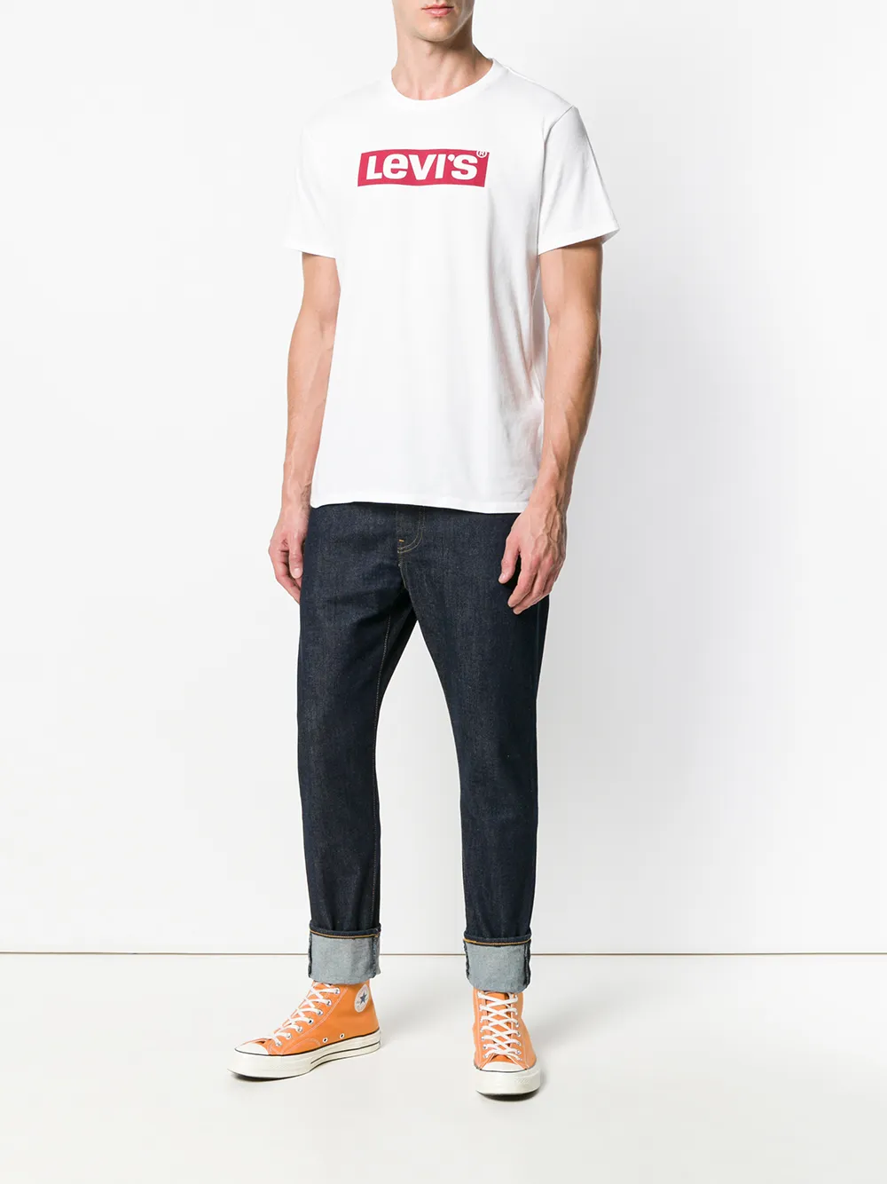 Levi's Schmal Geschnittene Jeans   Blau 
