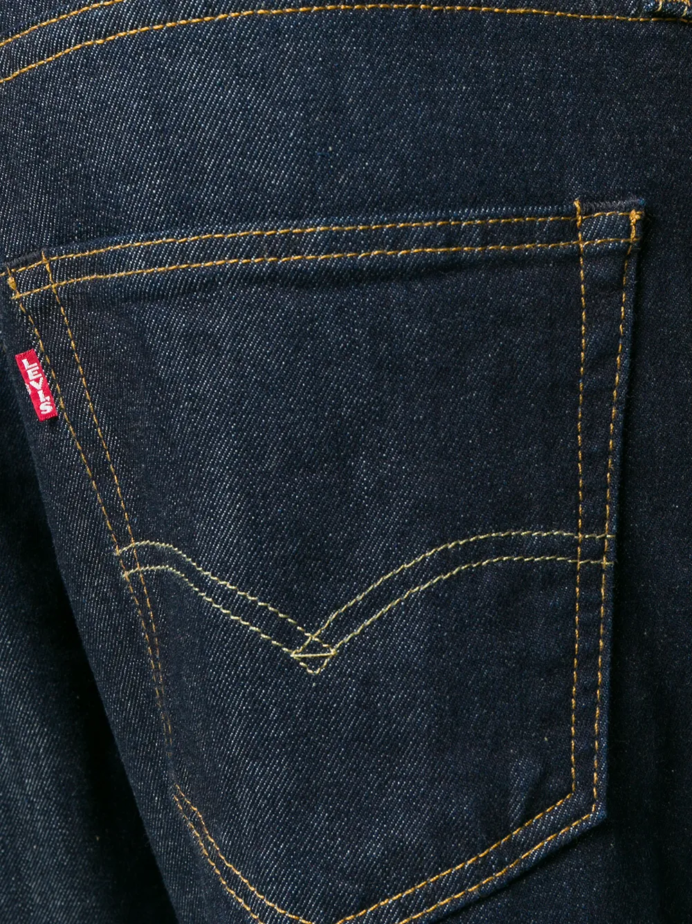 Levi's slim-fit taps toelopende jeans Blauw