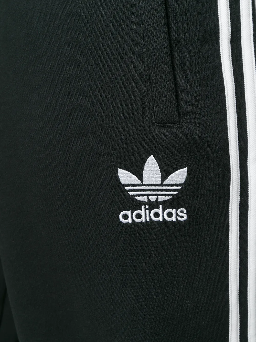 adidas joggingbroek met drie strepen Zwart