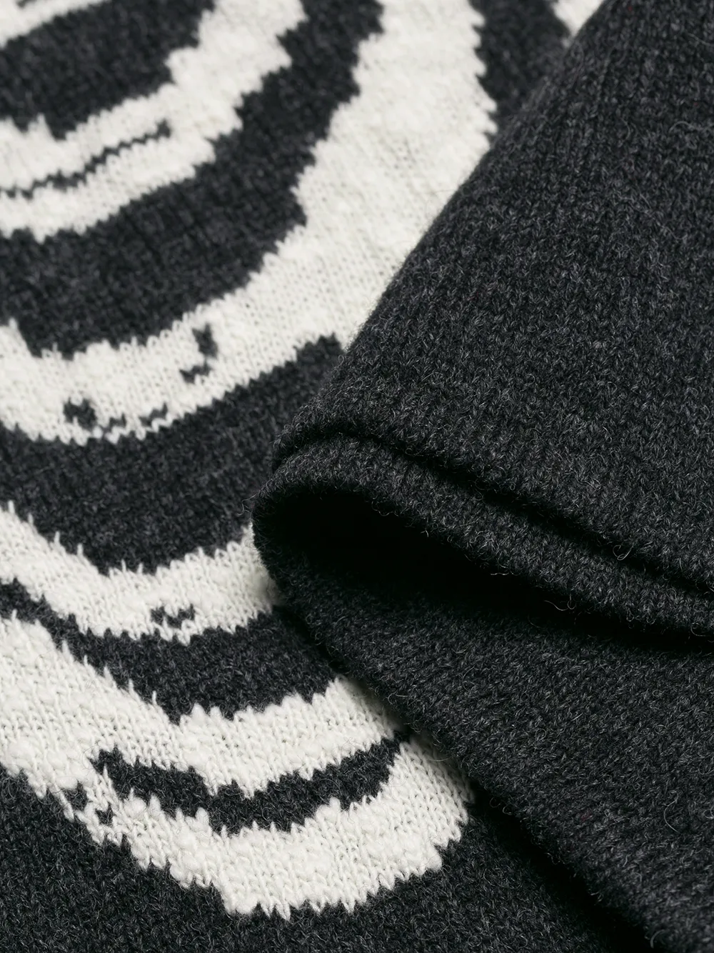 saint laurent skeleton sweater