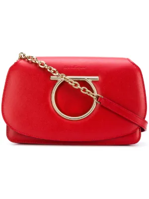 Salvatore Ferragamo Shoulder Bags 2018 Farfetch Salvatore Ferragamo Gancini Leather Shoulder Bag