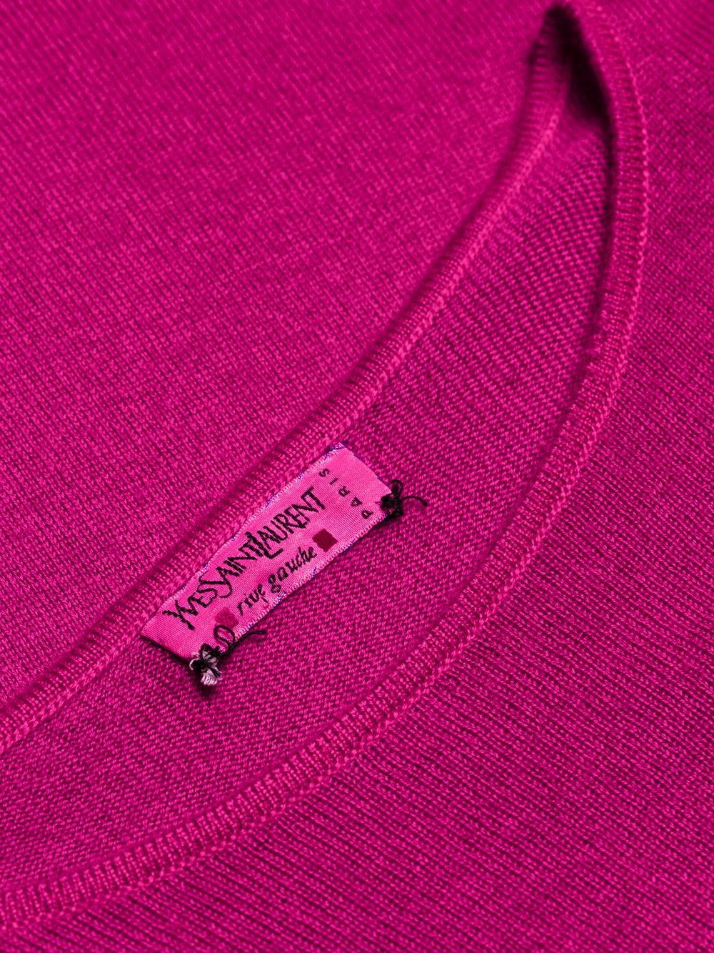 Shop pink Yves Saint Laurent Pre-Owned 1980's boat neck top with ...