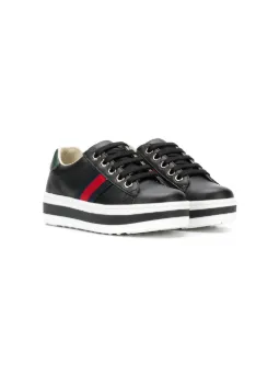 Sneakers mit Webstreifen