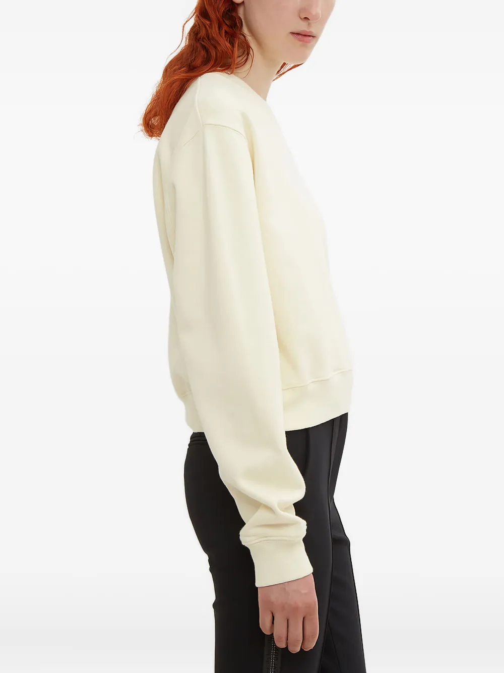 Off-White casual trui met print Beige