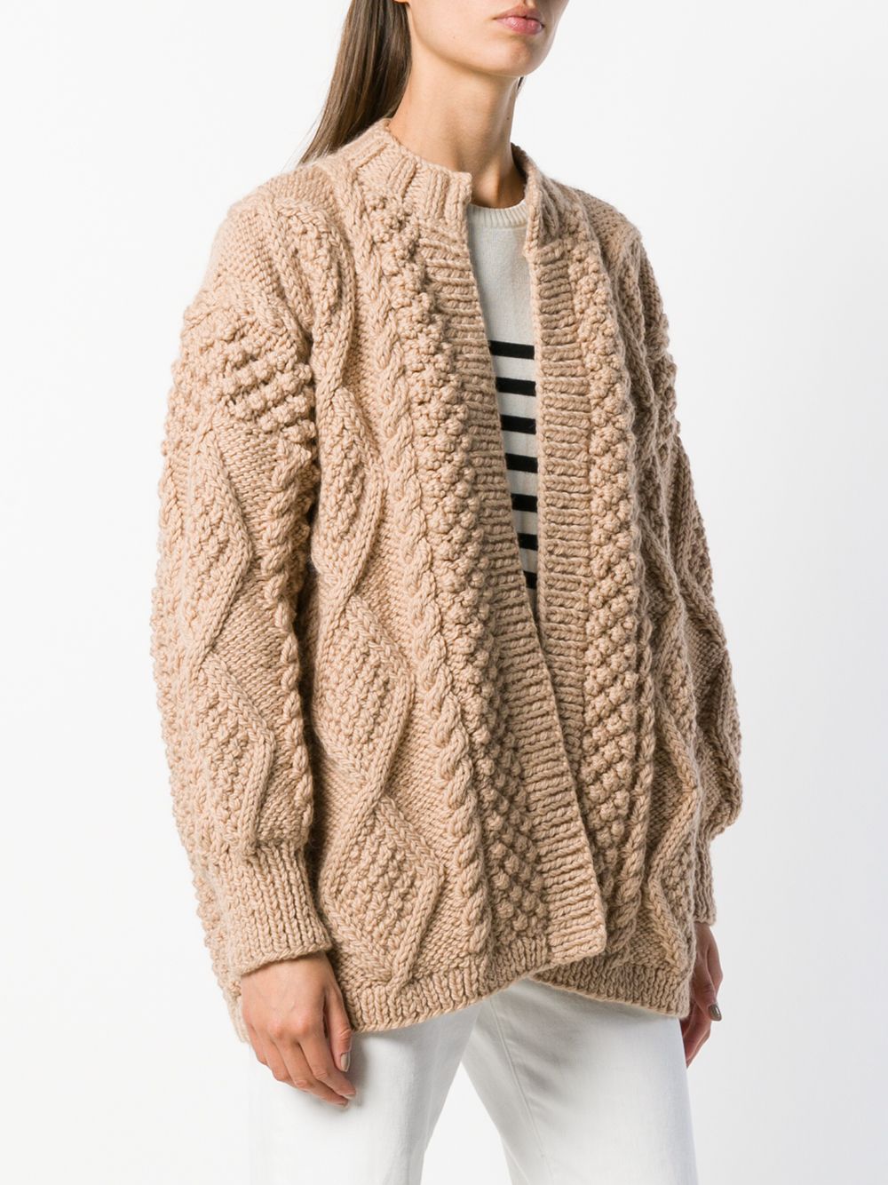 фото I Love Mr Mittens chunky knit cardi-coat