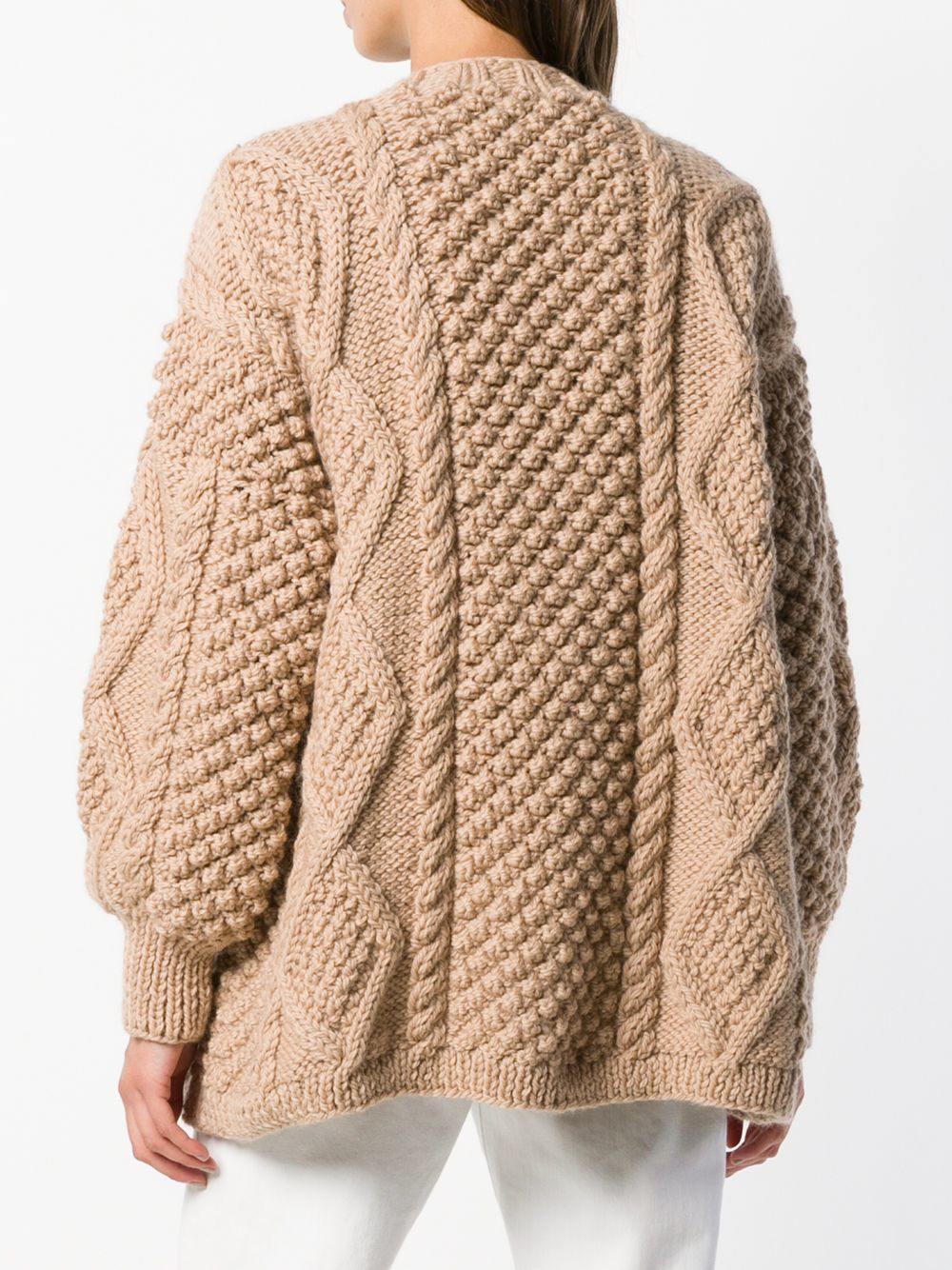 фото I Love Mr Mittens chunky knit cardi-coat