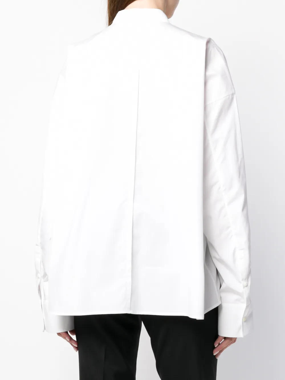 jil sander 中式领全棉衬衫