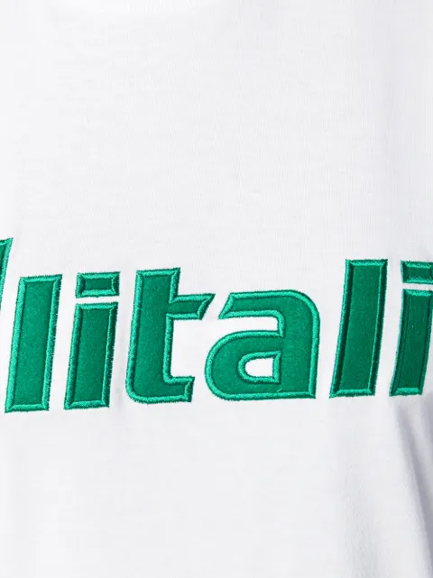Alberta Ferretti Alitalia Patch T-Shirt Ss19 | Farfetch.com