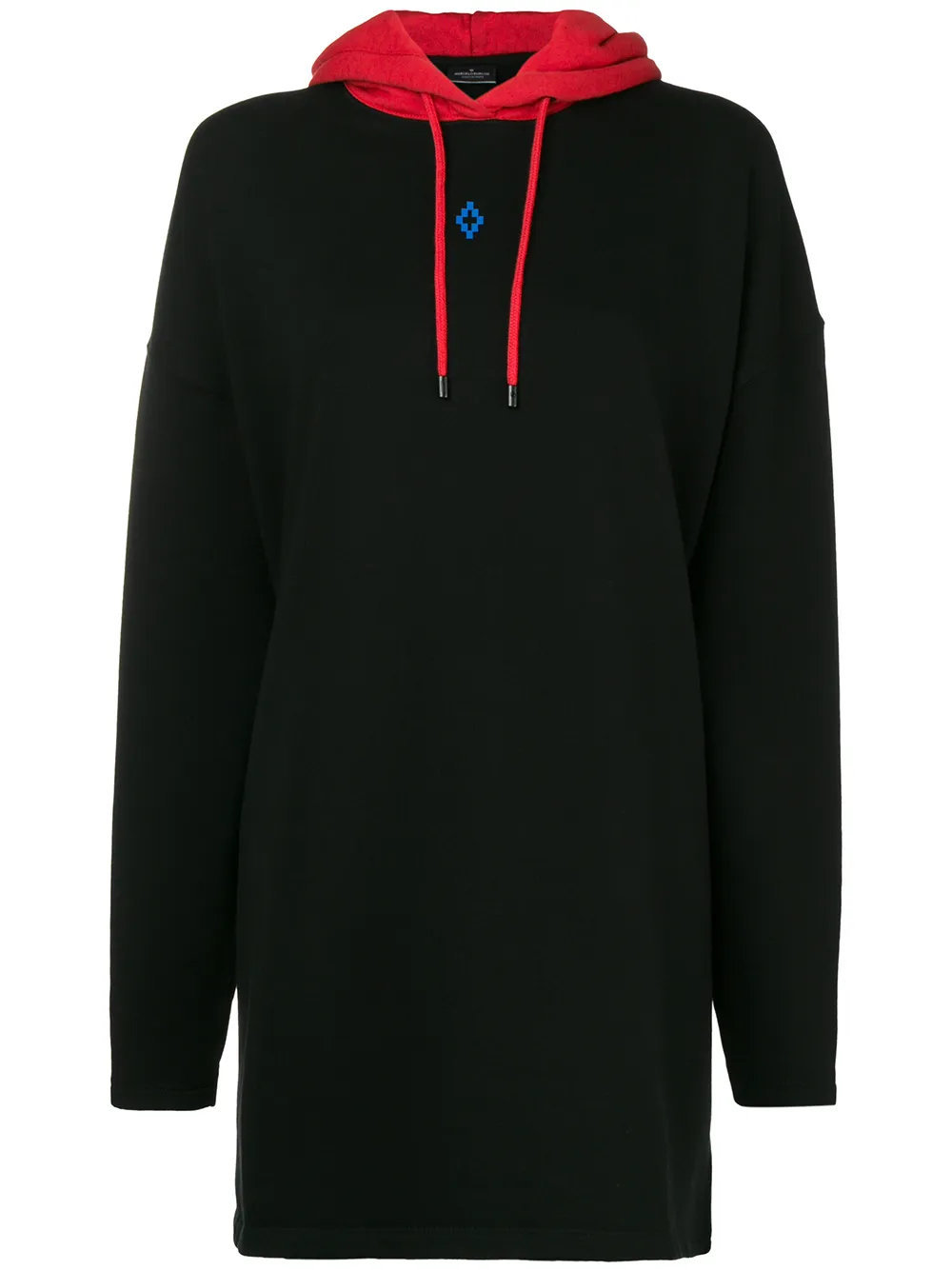 COUNTY OF MILAN 'Cupid' Kapuzenpullover - Schwarz