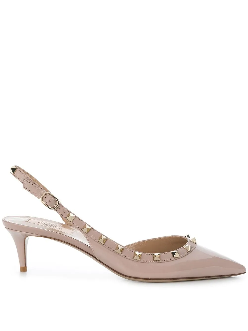 

Valentino Garavani zapatillas con tira trasera Rockstud - Neutro