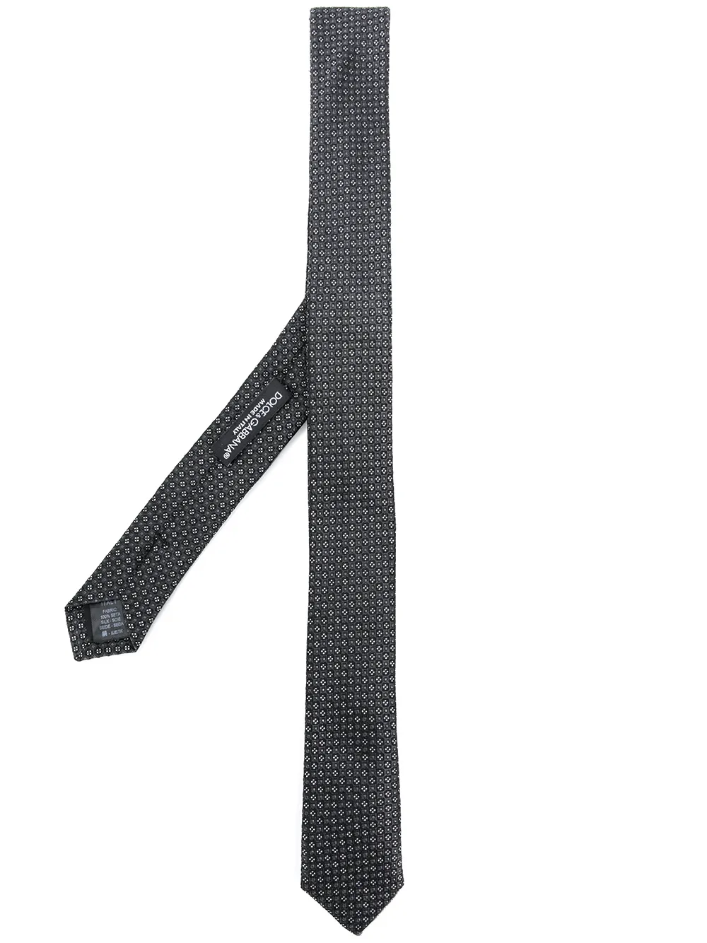 Dolce & Gabbana jacquard tie | Black | Image 1