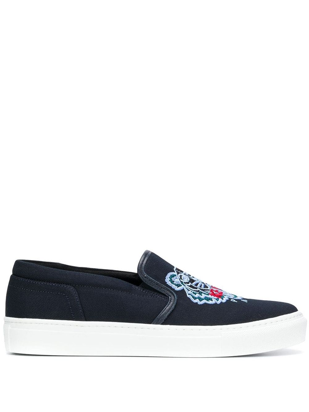 фото Kenzo tiger logo slip-on sneakers