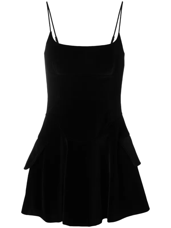 alexander wang velvet dress