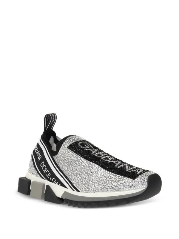 Slip ons by Dolce&Gabbana Sorrento Sneakers With Print - Girls main image 4