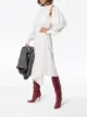 Image 2 of Calvin Klein 205W39nyc check print silk midi dress