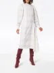 Calvin Klein 205W39nyc check print silk midi dress