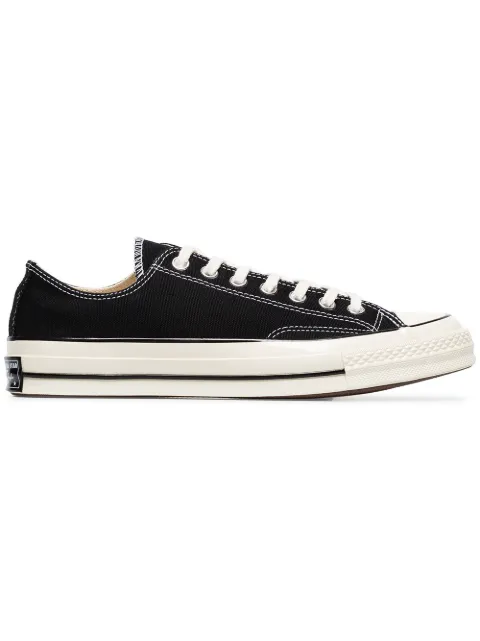 Click to view more detailed imagery on our partner's website Converse Black Chuck Taylor All Stars 70 Cotton Low-Top Sneakers