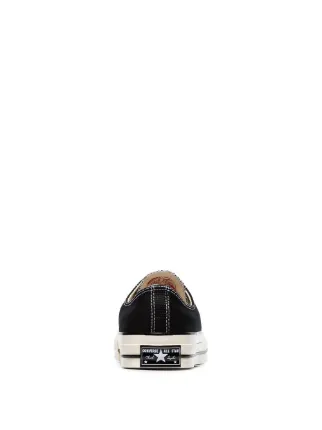 black chuck 70 low sneakers