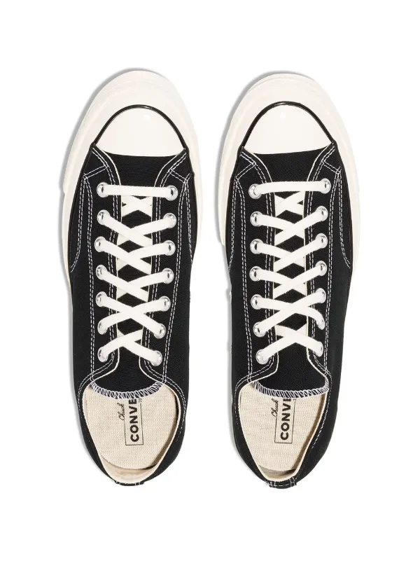 Converse Black Low Top Sneakers - Farfetch