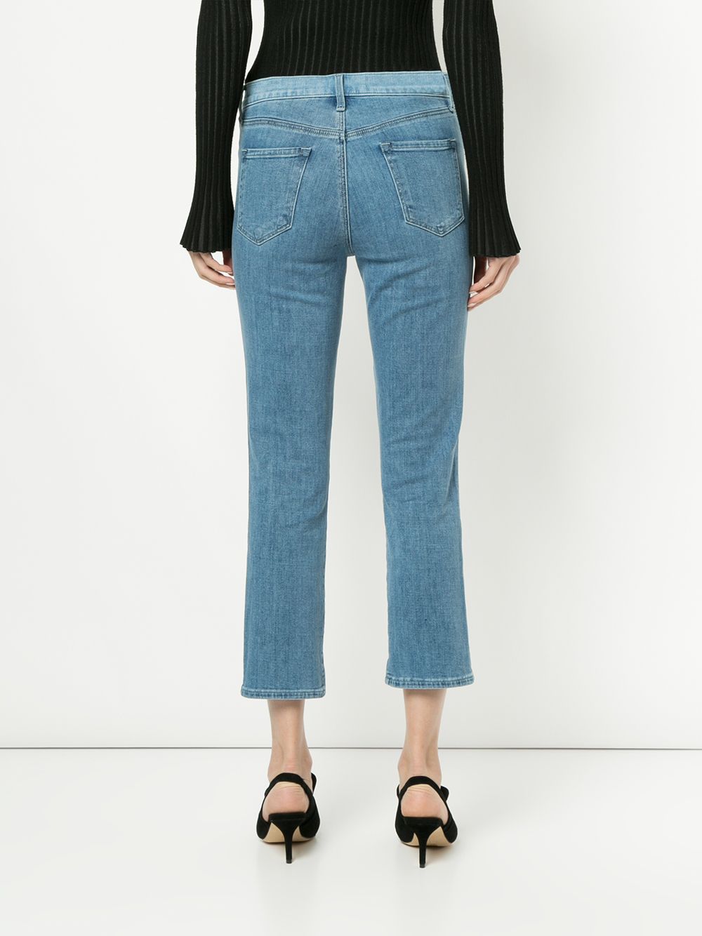 фото J brand ruby cropped cigarette jeans