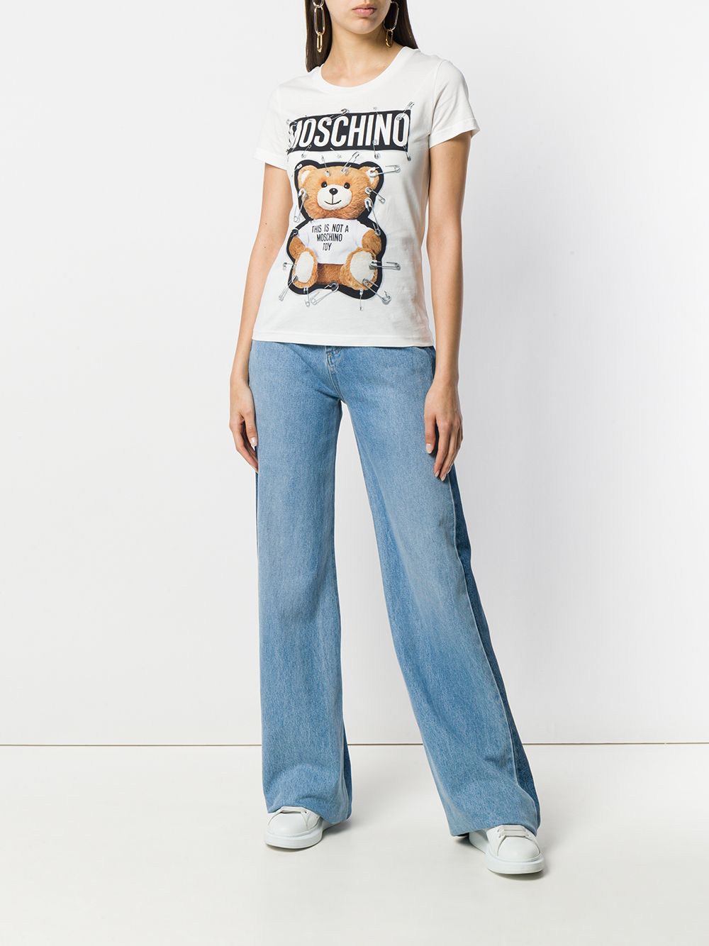 moschino safety pin bear