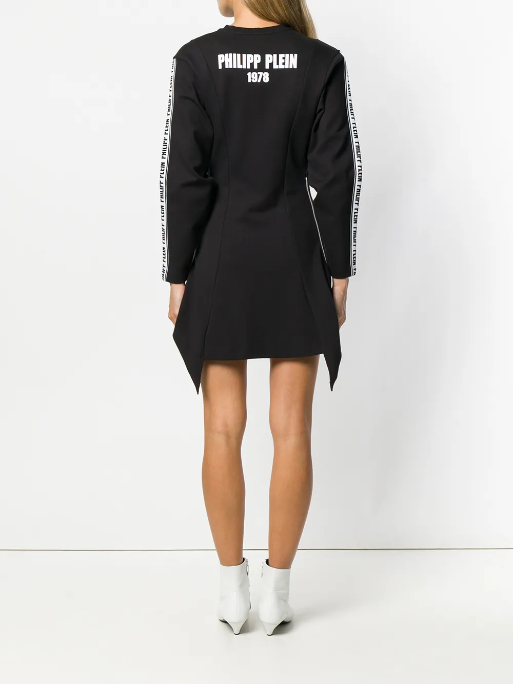 Philipp Plein sportieve jurk Zwart