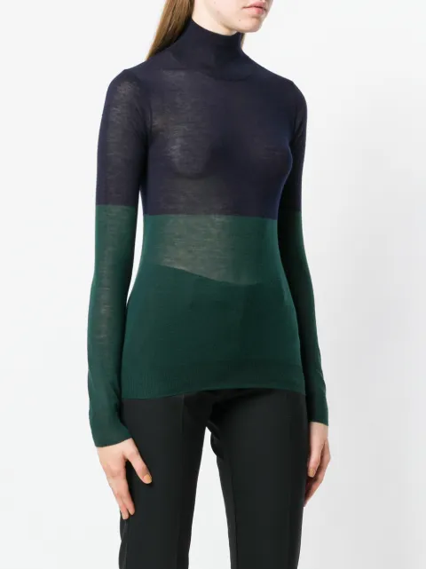JOSEPH JOSEPH TURTLENECK SWEATER - BLUE