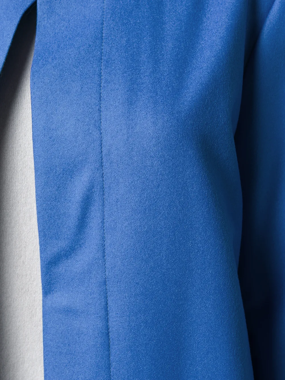 Liska jas met enkele rij knopen Blauw