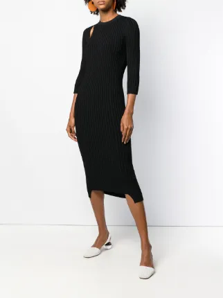 Joseph Ribbed Knit Sweater Dress Farfetch Joseph Ribbed Knit Sweater Dress