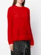 Semicouture Gehäkelter Strickpullover
