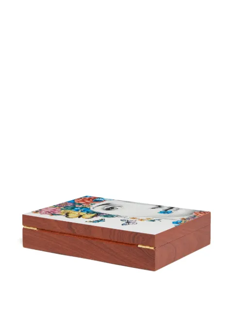 Fornasetti Fior Di Lina wooden box