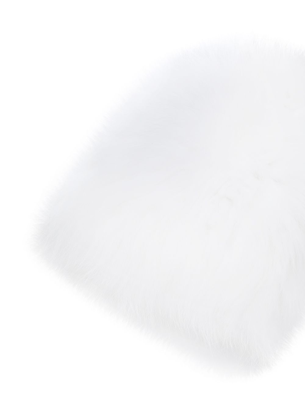 фото Yves Salomon fox fur beanie