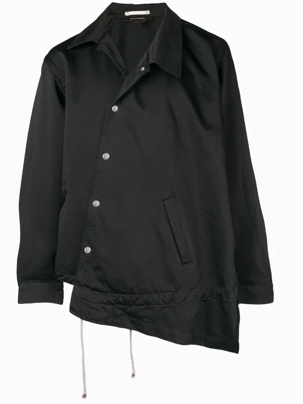 comme des garcons homme plus asymmetric shirt