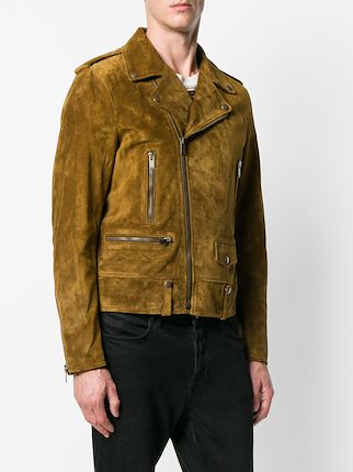 suede biker jacket展示图