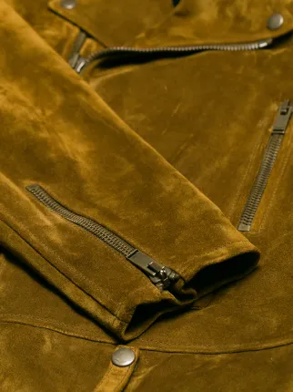 suede biker jacket展示图