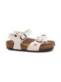 Birkenstock Kids buckled sandals - White