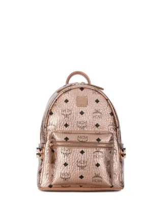 mcm metallic backpack