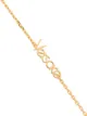 Versace dainty logo necklace