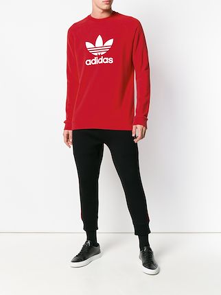 Adidas Originals Trefoil全棉套头衫展示图