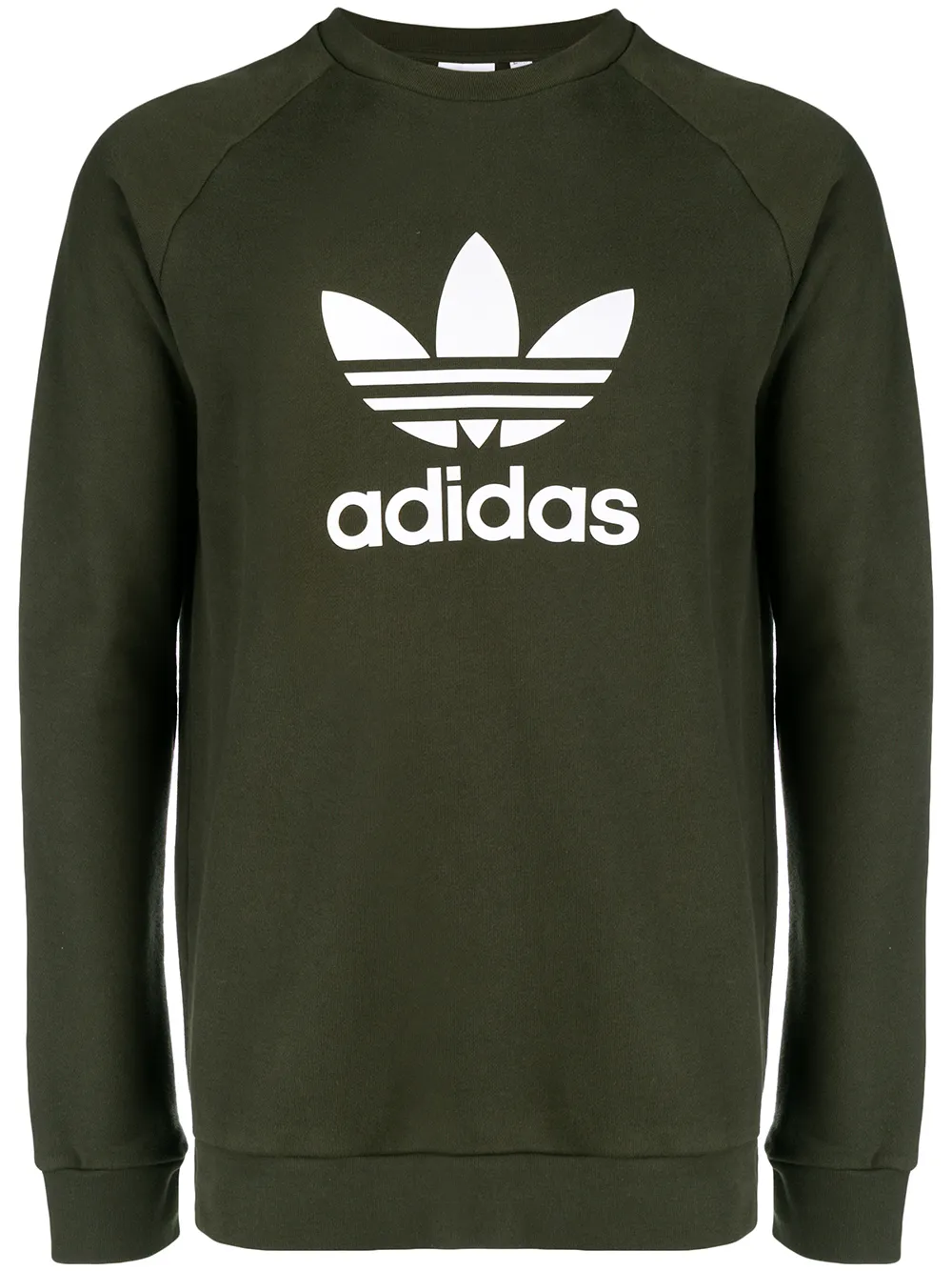 Adidas Originals Trefoil sweater Groen