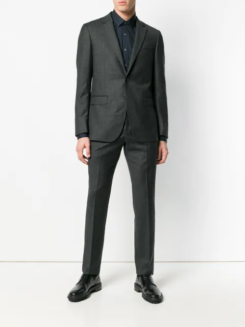LANVIN LANVIN CLASSIC PLAIN SHIRT - BLUE