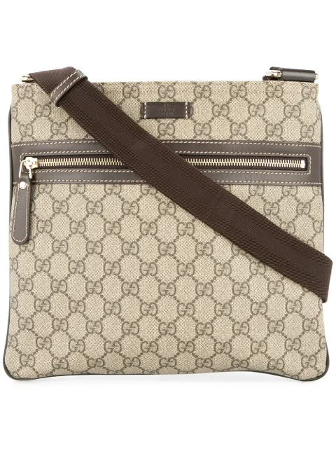 Gucci Pre Owned Gg Pattern Crossbody Bag Farfetch