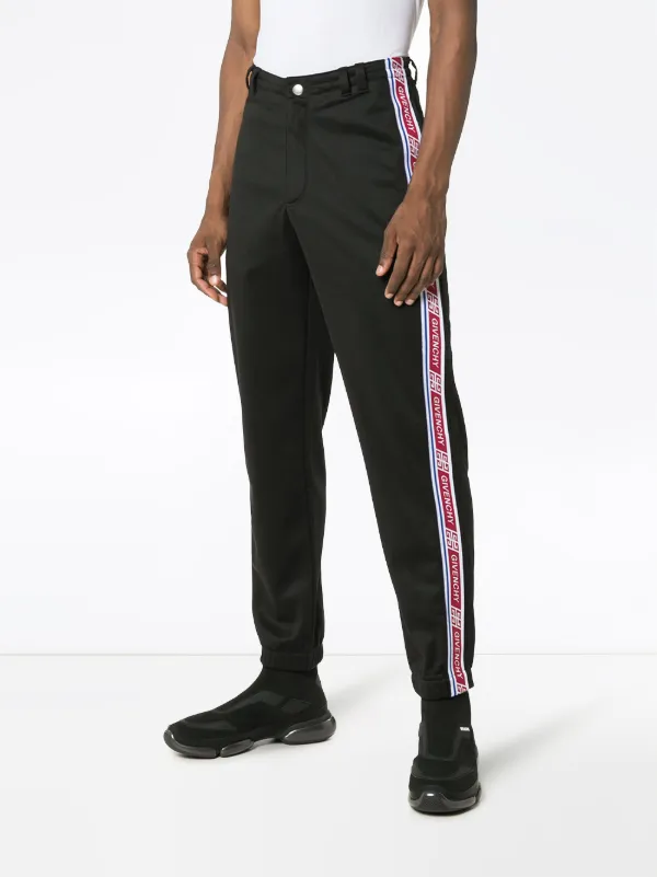 Givenchy Stripe Sweatpants Black FARFETCH IN