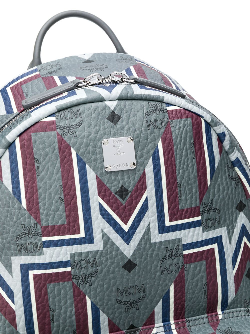 фото MCM graphic print backpack