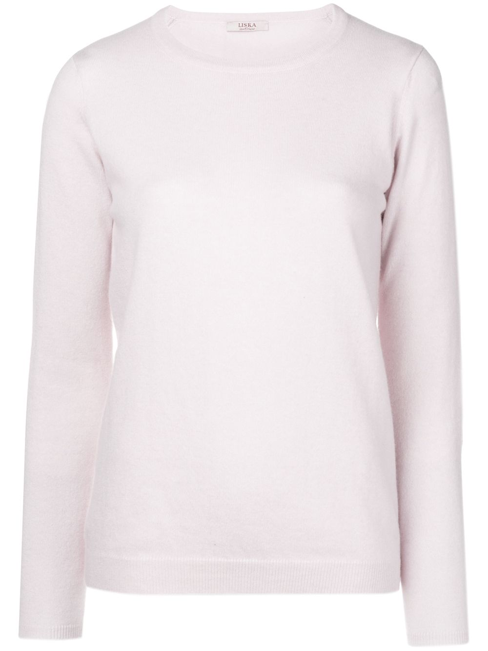 фото Liska cashmere crew neck sweater