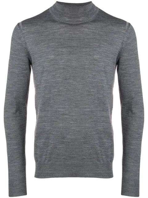 Paolo Pecora Turtleneck Sweater - Grey In Grey